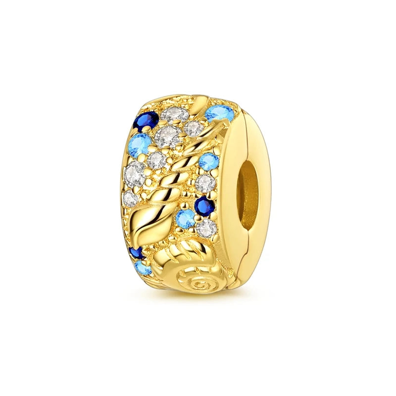 925 Sterling Silver Gold Charm Collection