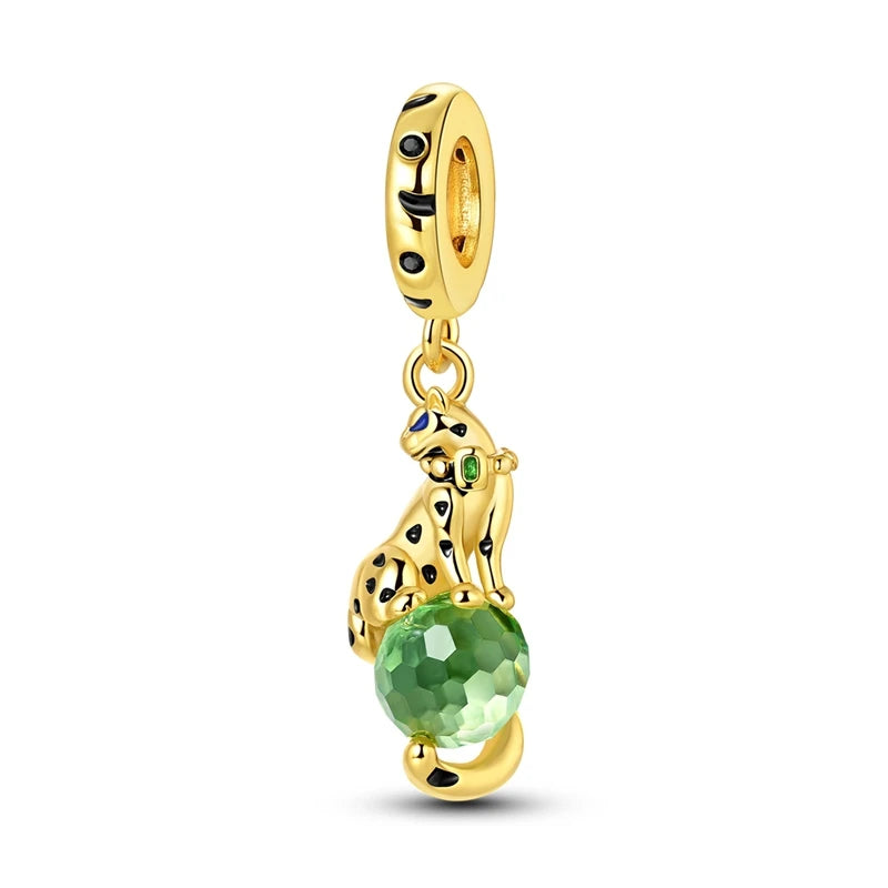 925 Sterling Silver Gold Charm Collection
