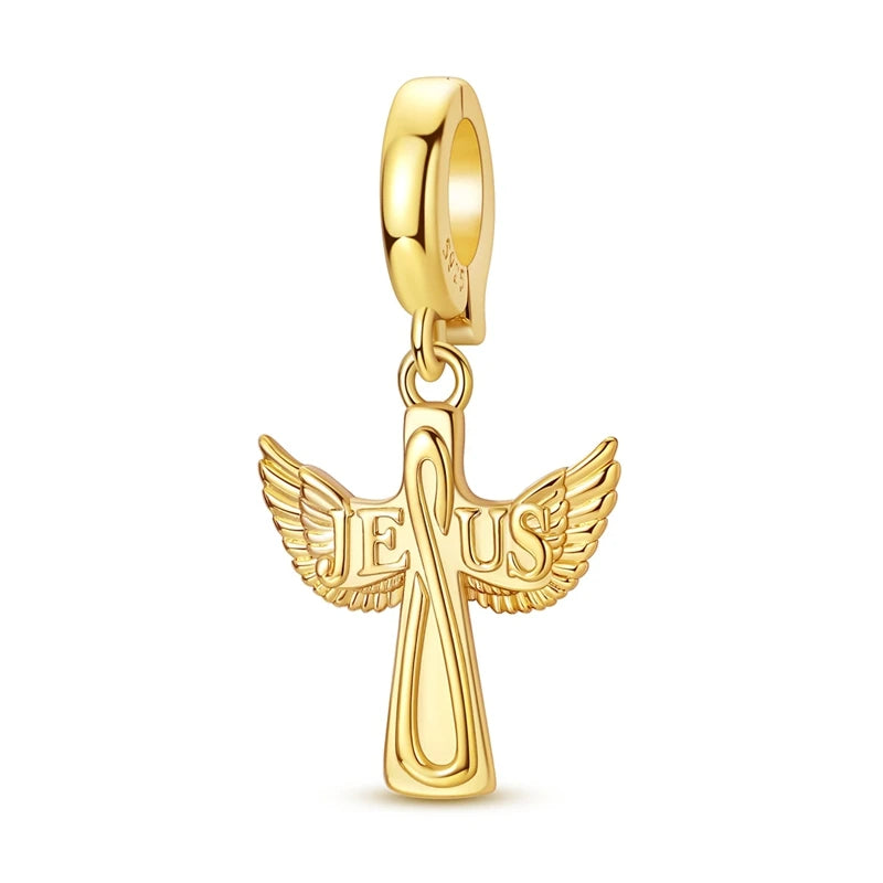 925 Sterling Silver Gold Charm Collection