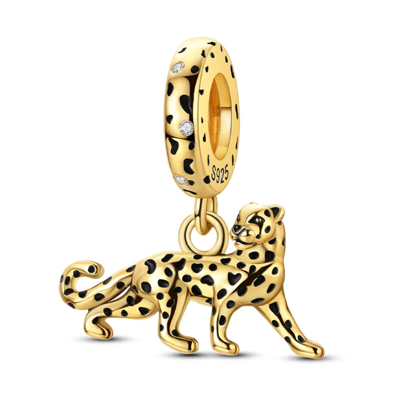 925 Sterling Silver Gold Charm Collection