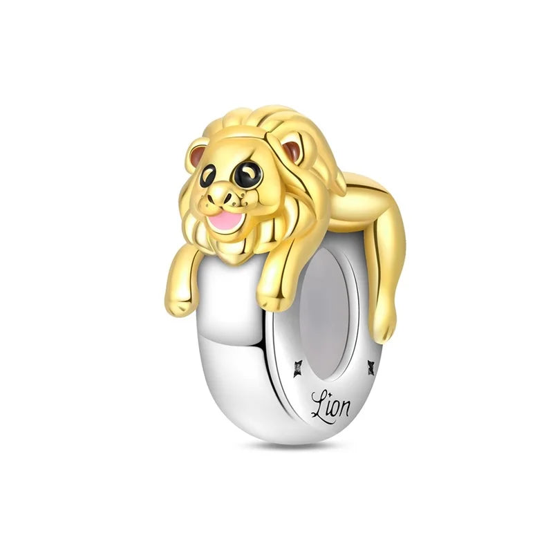 925 Sterling Silver Gold Charm Collection