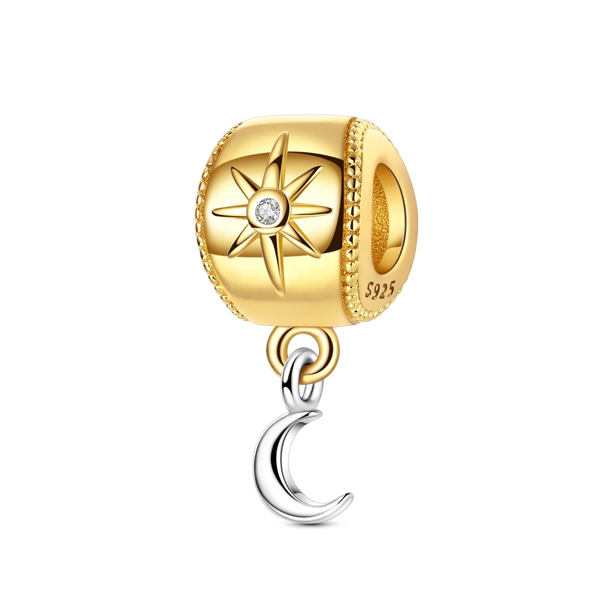 925 Sterling Silver Gold Charm Collection