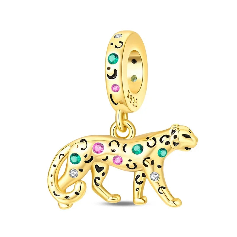 925 Sterling Silver Gold Charm Collection