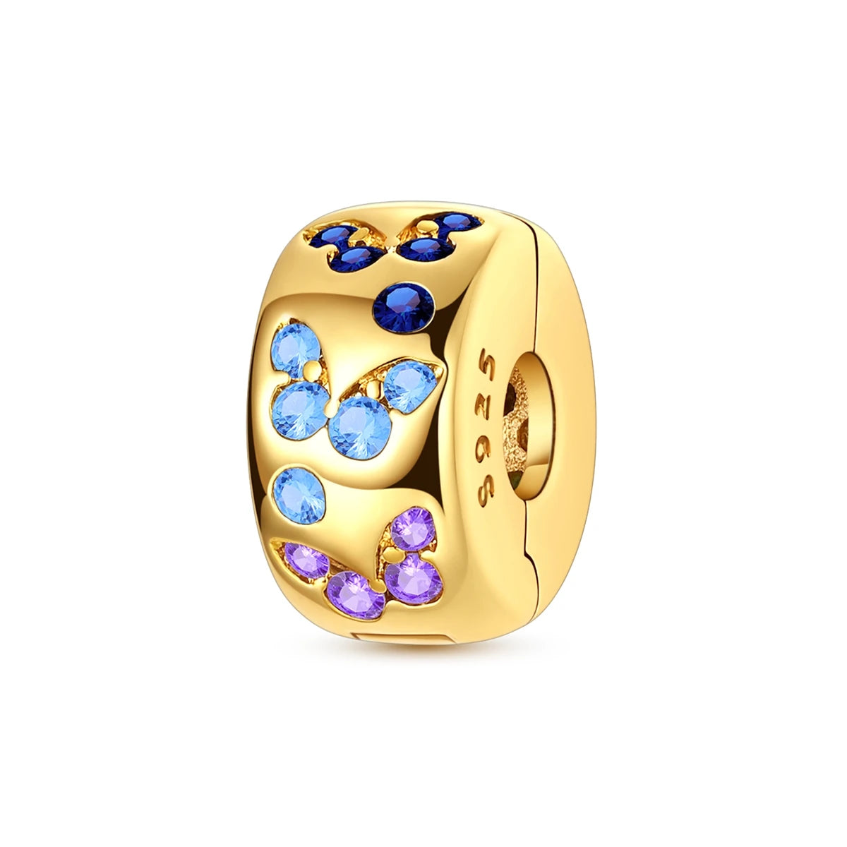 925 Sterling Silver Gold Charm Collection