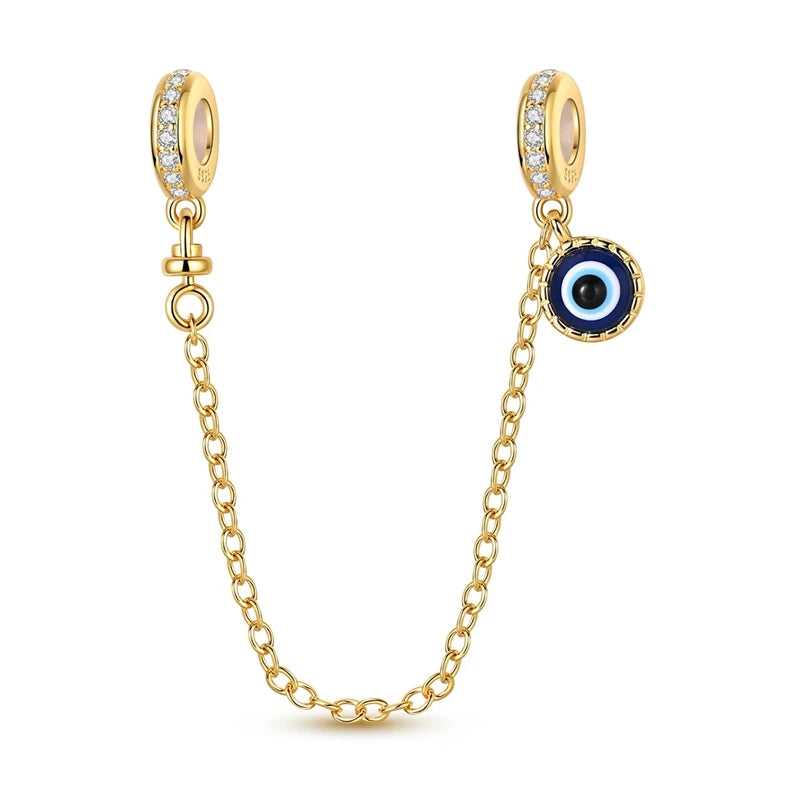 925 Sterling Silver Gold Charm Collection
