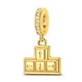 925 Sterling Silver Gold Charm Collection