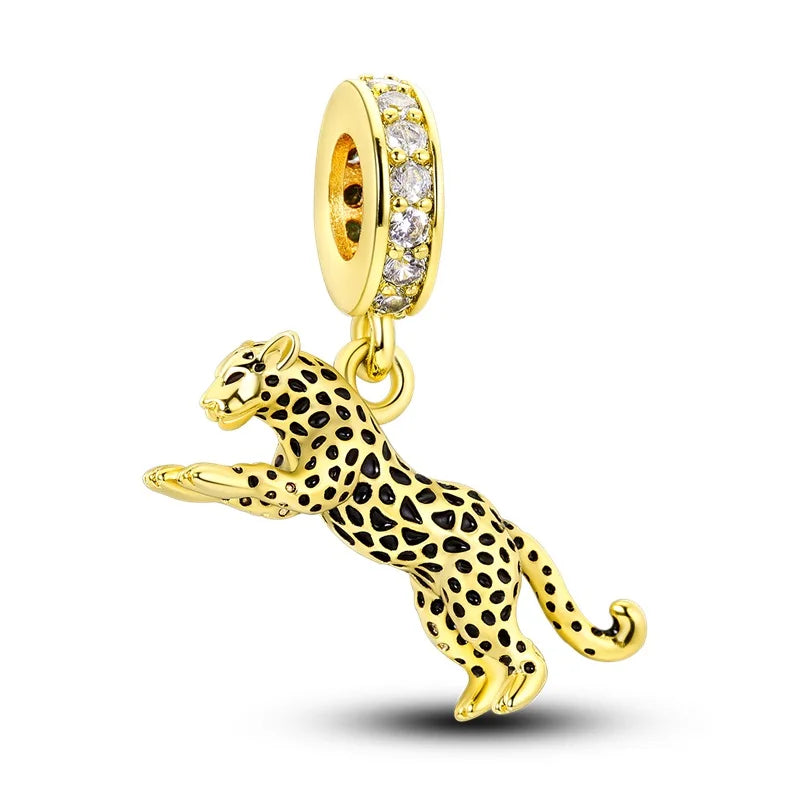 925 Sterling Silver Gold Charm Collection